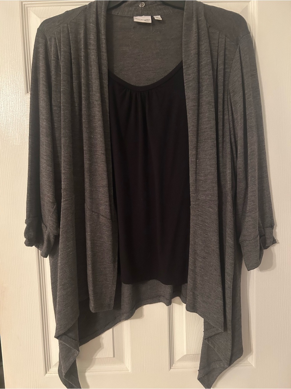 Kim Rogers Cardigan/Tank Combo